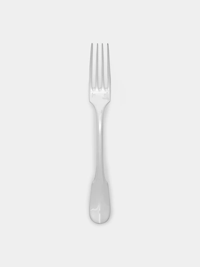 Christofle Cluny Silver Plated Dinner Fork In Metallic