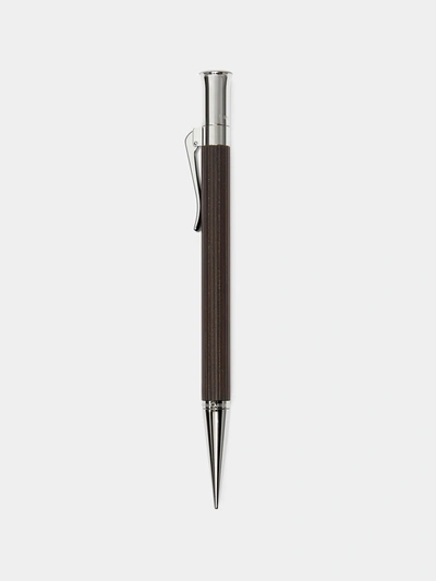Graf Von Faber-castell Grenadilla Wood Platinum Plated Pencil