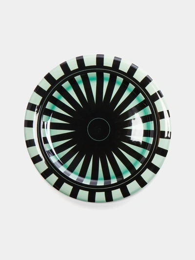 Hedwig Bollhagen Ritzen Dinner Plate (set Of 4) In Black