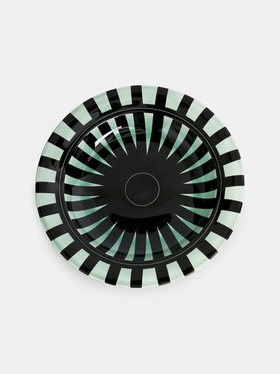 Hedwig Bollhagen Ritzen Soup Plate (set Of 4) In Black