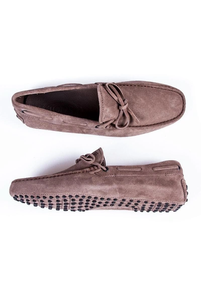 Tod's Moccasin Shoes In Brown