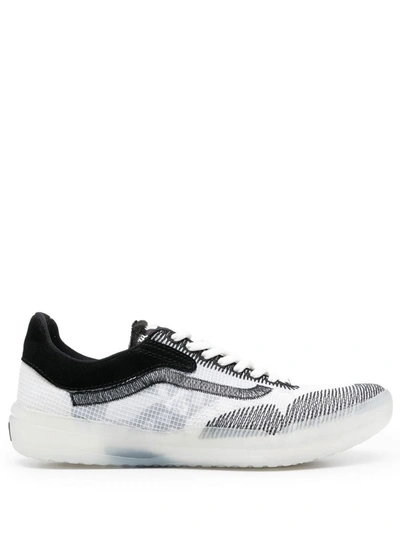 Vans Ultimatewaffle Exp Checkers-print Sneakers In Checkers White/black