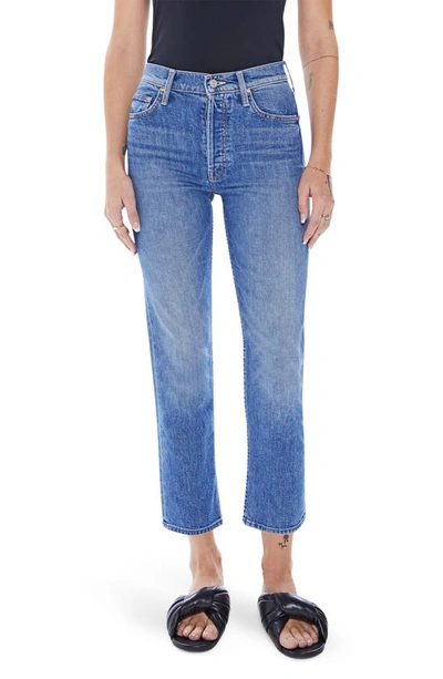 Mother The Tomcat Oui Oui Straight Jean In Kneeling On Stones