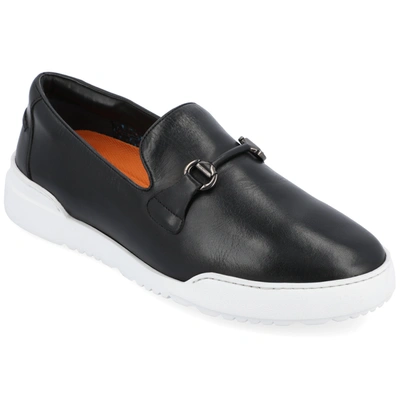 Thomas & Vine Men's Dane Plain Toe Bit Loafer Casual Shoes In Black