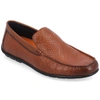 Thomas & Vine Carter Moc Toe Driving Loafer In Cognac