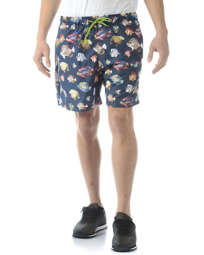 Daniele Alessandrini Beachwear In Blue