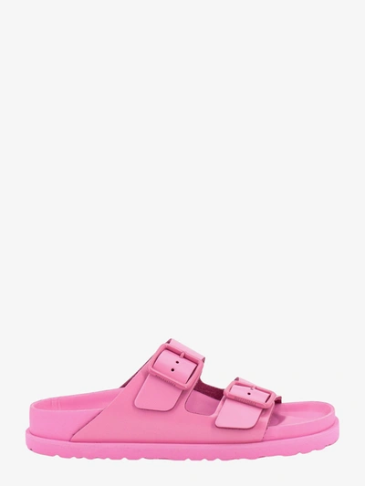 Birkenstock 1774 Arizona Leather Sandals In Pink