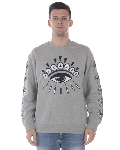 Kenzo Sweatshirt Hoodie In Grey