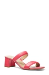 Michael Michael Kors Jules Leather Mules In Geranium