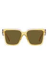 PRADA 56MM SQUARE SUNGLASSES