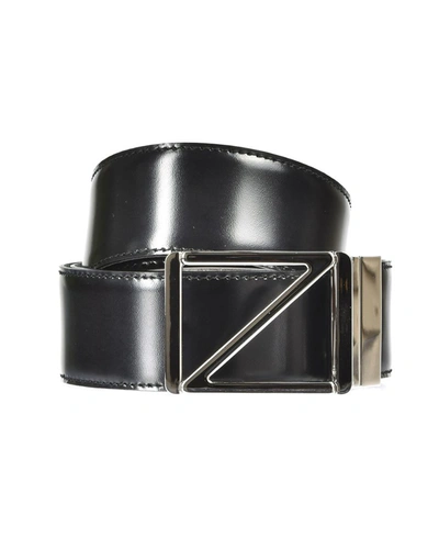 Ermenegildo Zegna Zegna Belt In Black