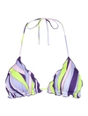 Mc2 Saint Barth Bikini Top In Multicolour