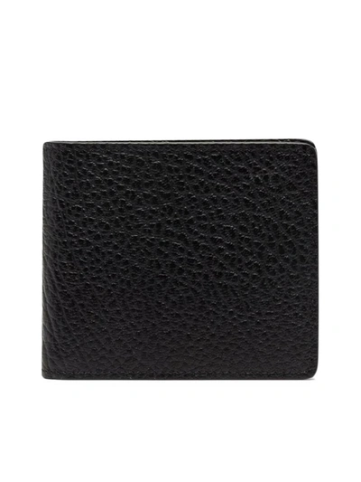 Maison Margiela Wallet With Stitching Detail In Black