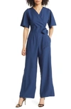 KIYONNA CHARISMA WIDE LEG CREPE JUMPSUIT