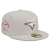 NEW ERA NEW ERA  KHAKI TORONTO BLUE JAYS 2023 MOTHER'S DAY ON-FIELD 59FIFTY FITTED HAT