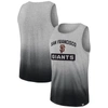 Fanatics Branded Gray/black San Francisco Giants Our Year Tank Top In Heather Gray