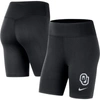 NIKE NIKE BLACK OKLAHOMA SOONERS PERFORMANCE BIKER SHORTS