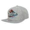 Mitchell & Ness Men's  Heather Gray Detroit Pistons Hardwood Classics 2.0 Snapback Hat In Heather Gray