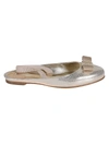 Ferragamo Varina Ballet Flats In Leather In <p><strong>gender:</strong> Women