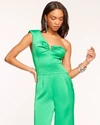 RAMY BROOK CLAIRE ONE-SHOULDER JUMPSUIT