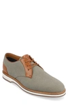 Thomas & Vine Taggert Plain Toe Derby In Khaki