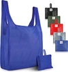 Zulay Kitchen Reusable Grocery Bags - 5 Pack In Multi