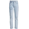 Rag & Bone Nina Cropped Faded High-rise Slim-leg Jeans In Blue