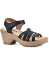 WHITE MOUNTAIN CONQUER WOMENS STRAPPY CORK ANKLE STRAP