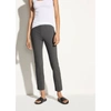 Vince Stitch Front Seam Legging Pants In Grey