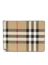 BURBERRY VINTAGE CHECK MONEY CLIP WALLET