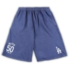 PROFILE MOOKIE BETTS ROYAL LOS ANGELES DODGERS BIG & TALL STITCHED DOUBLE-KNIT SHORTS