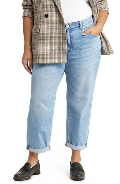 Madewell Slouchy Boyjean Boyfriend Jeans In Rubyvale Wash