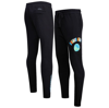 Pro Standard Black Golden State Warriors Washed Neon Sweatpants In Black