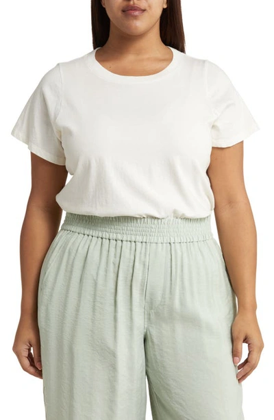 Madewell Bella Cotton Jersey T-shirt In Lighthouse