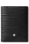 Montblanc Meisterstück Compact Wallet 6cc In Black