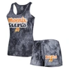 Concepts Sport Women's  Charcoal Colorado Avalanche Billboard Tank Top And Shorts Sleep Set In Charcoal
