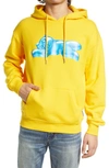 Ice Cream Bears Graphic Hoodie In Lemon Chrome