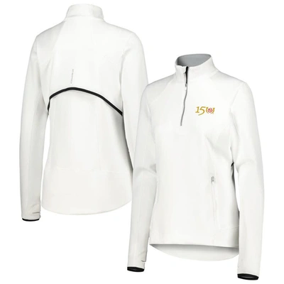 Zero Restriction Sofia Quarter-zip Jumper In White