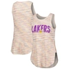 Concepts Sport White Los Angeles Lakers Sunray Tank Top In Neutral