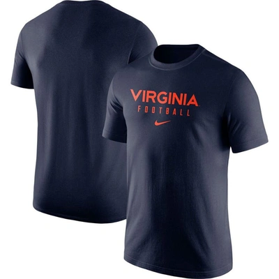 Nike Navy Virginia Cavaliers Team Issue Performance T-shirt