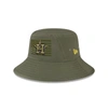 NEW ERA NEW ERA  GREEN HOUSTON ASTROS 2023 ARMED FORCES DAY BUCKET HAT