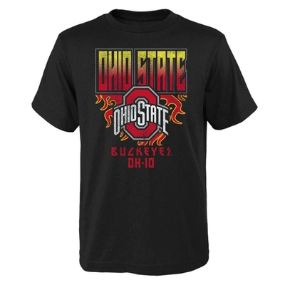 OUTERSTUFF YOUTH BLACK OHIO STATE BUCKEYES THE LEGEND T-SHIRT