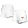 CONCEPTS SPORT CONCEPTS SPORT  WHITE LOS ANGELES LAKERS SUNRAY SHORTS