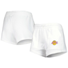 Concepts Sport White Los Angeles Lakers Sunray Shorts In White