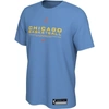 Nike Sky Blue Chicago Sky On Court Legend Essential Practice T-shirt In Blue