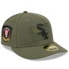 New Era Green Chicago White Sox 2023 Armed Forces Day On-field 59fifty Fitted Hat In Green