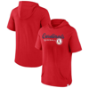 Fanatics Branded Red St. Louis Cardinals Offensive Strategy Short Sleeve Pullover Hoodie In Red
