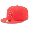 NEW ERA NEW ERA RED NEW YORK YANKEES 2023 SPRING COLOR BASIC 59FIFTY FITTED HAT