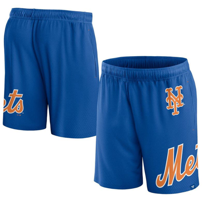 Fanatics Branded  Royal New York Mets Clincher Mesh Shorts