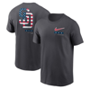 Nike Anthracite San Diego Padres Americana T-shirt In Anthracite